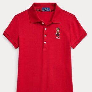 Ralph Lauren Polo Bear Stretch Mesh Dress L (10‑12) | Quiet Luxury + Euro Chic